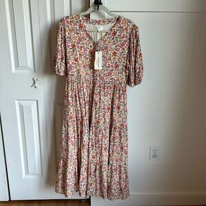 ORANGE CREEK dress size Large NWT